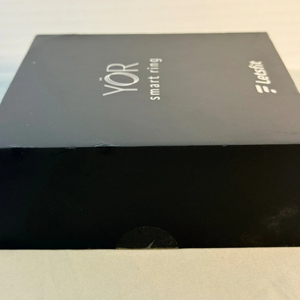 Letsfit YÖR Smart Ring Gold Size 8 Activity Tracker LR-08-GD-CASE New